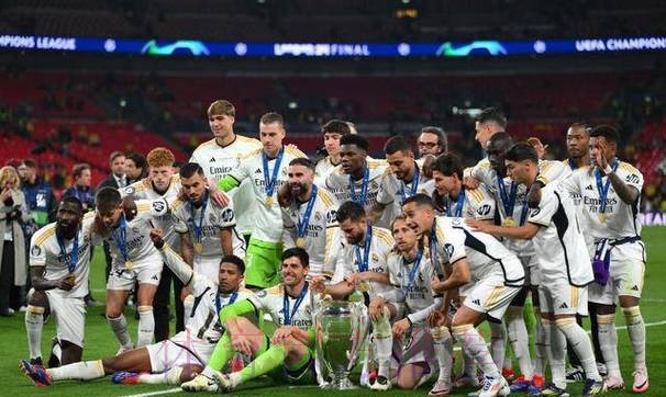 若双冠皇马球员将获130万欧奖金 安帅则获100万欧